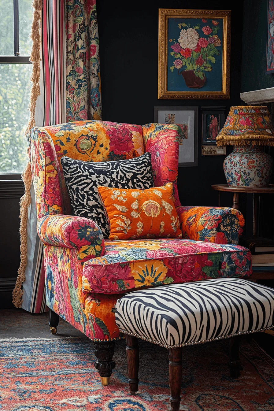 vintage maximalist decor