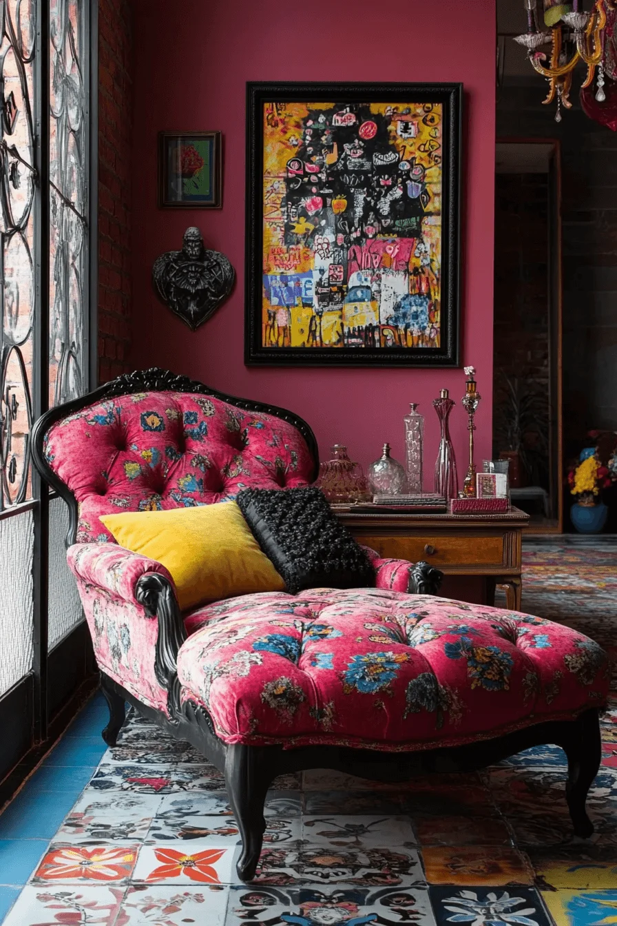 vintage maximalist decor