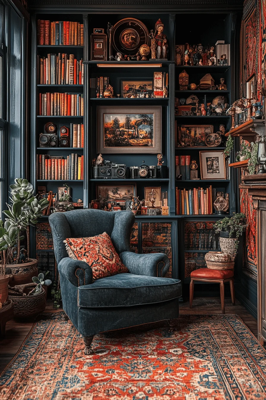 vintage maximalist decor