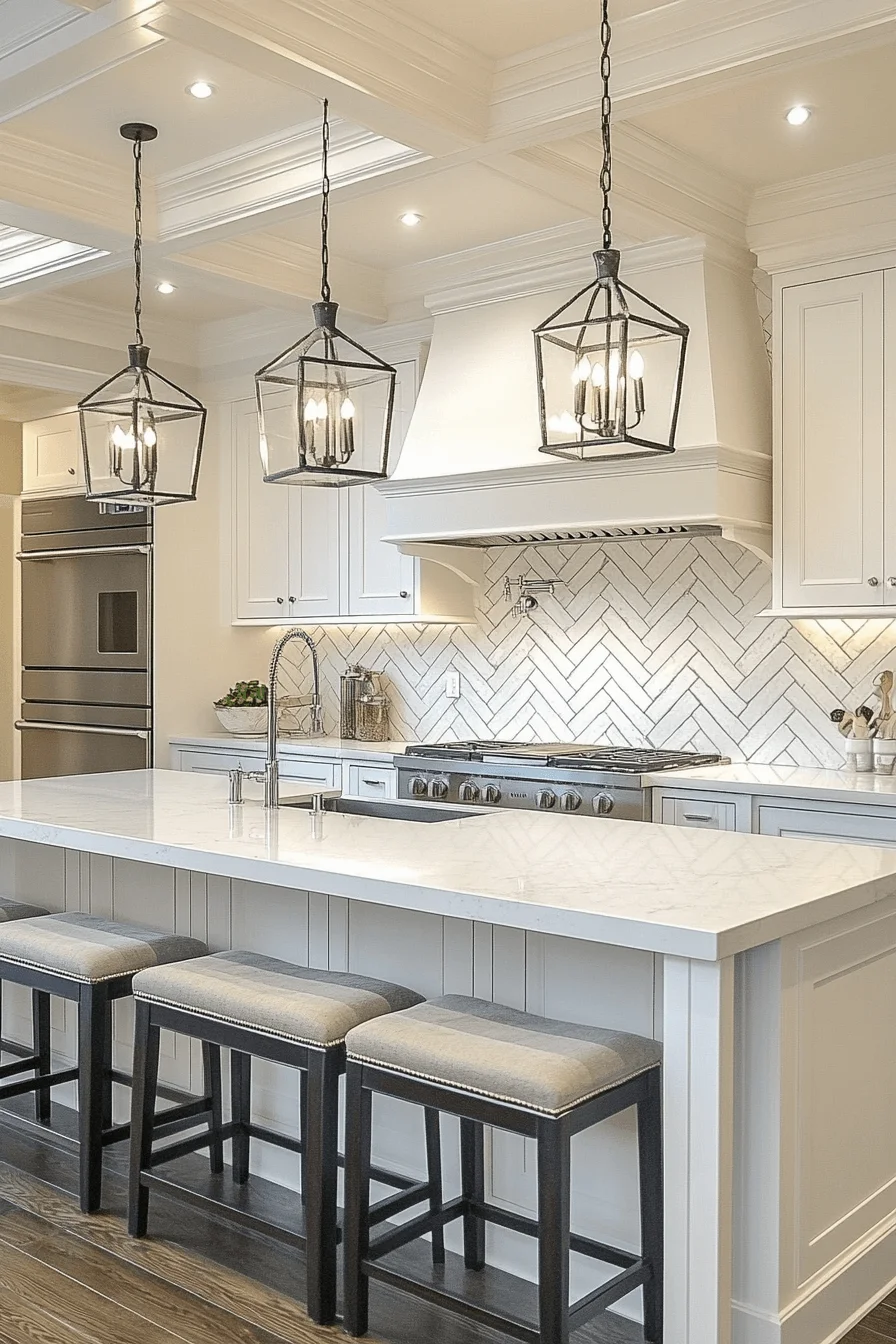 white kitchen backsplash ideas