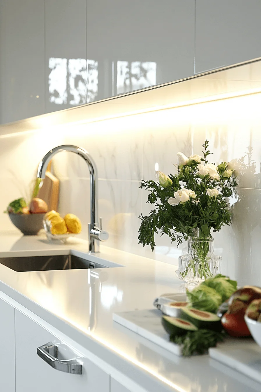 white kitchen backsplash ideas