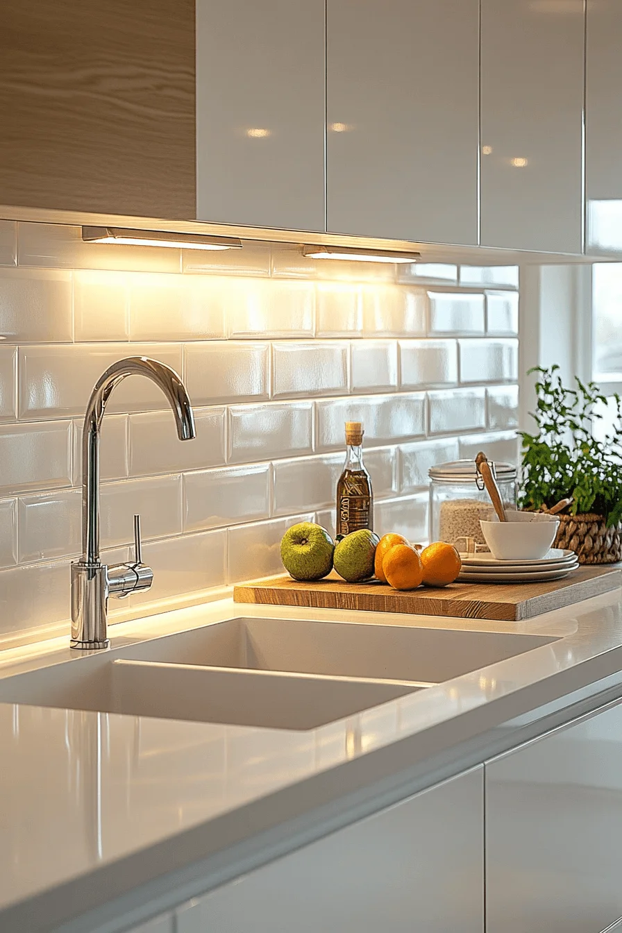 white kitchen backsplash ideas