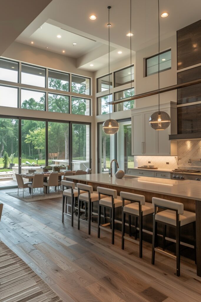 Seamless Open-Plan Kitchens