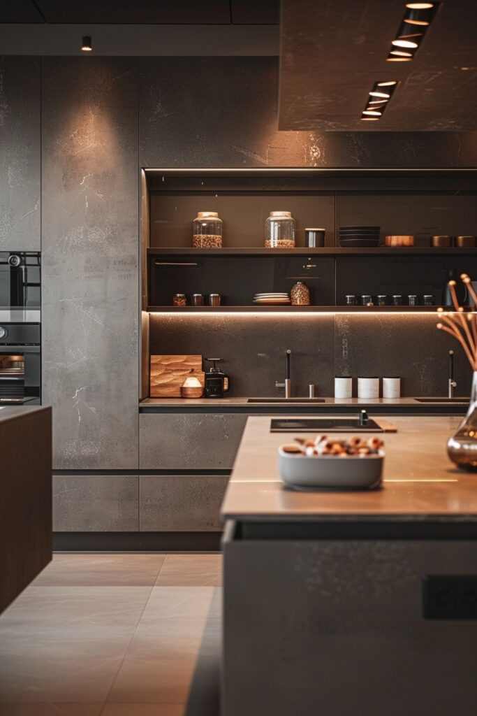 Modern Handle-Free Kitchens