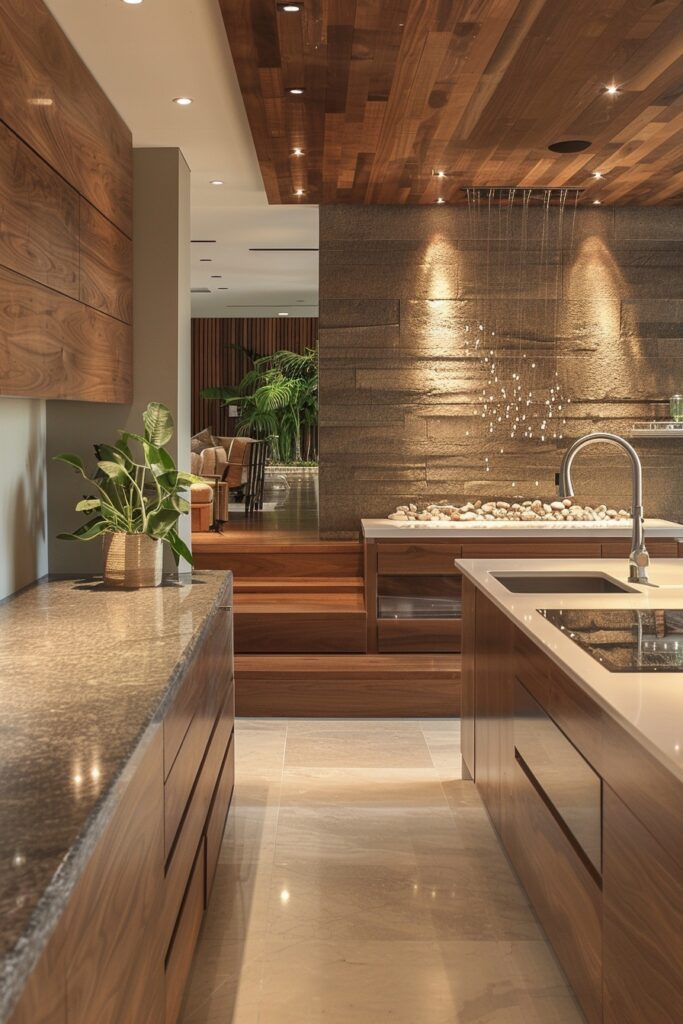 Tranquil Zen Kitchens