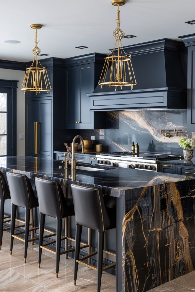 Deco-Inspired Modern Kitchens