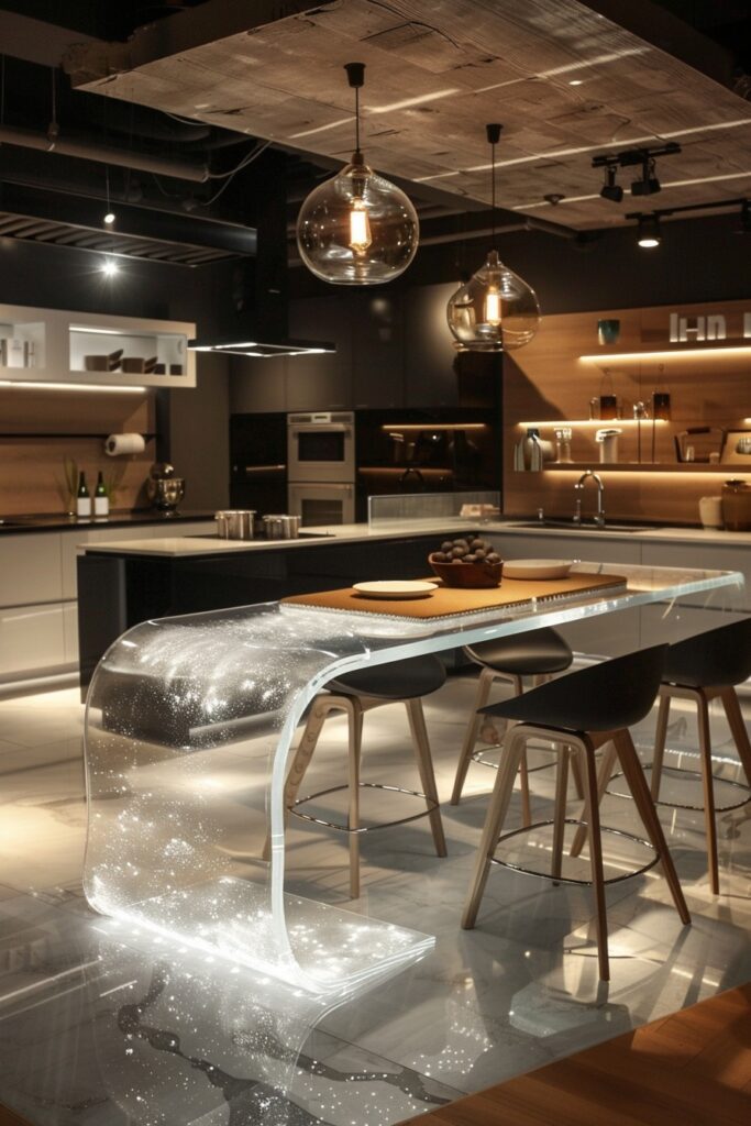 Glass-Infused Kitchens