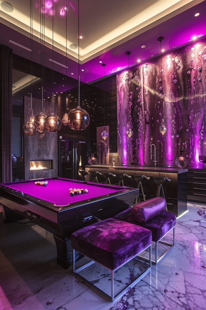 Contemporary Game Room
