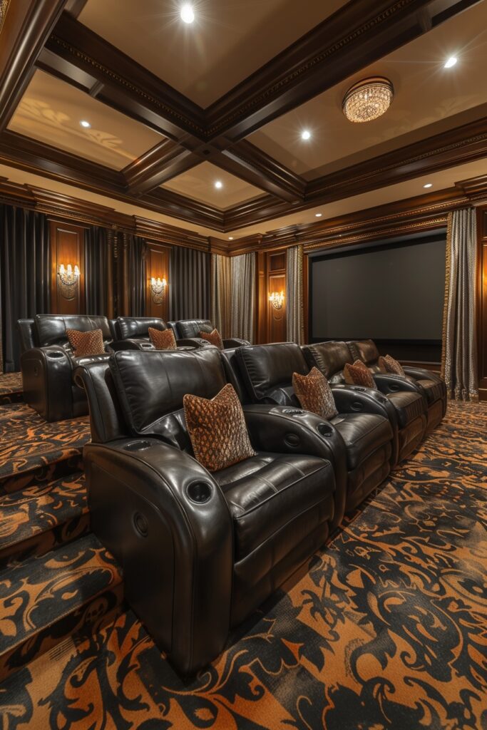 Luxurious Home Theater