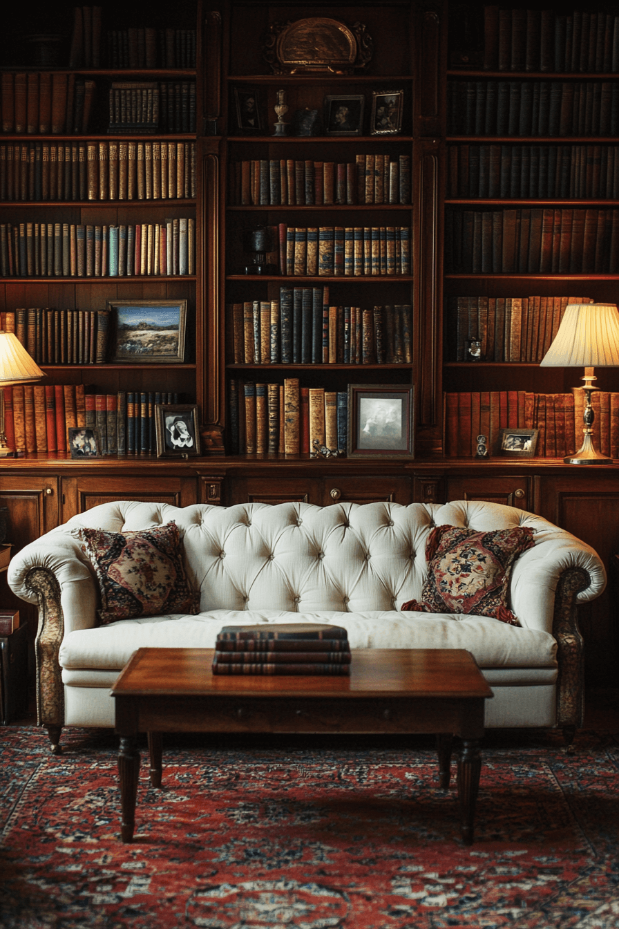 neoclassical interior living rooms