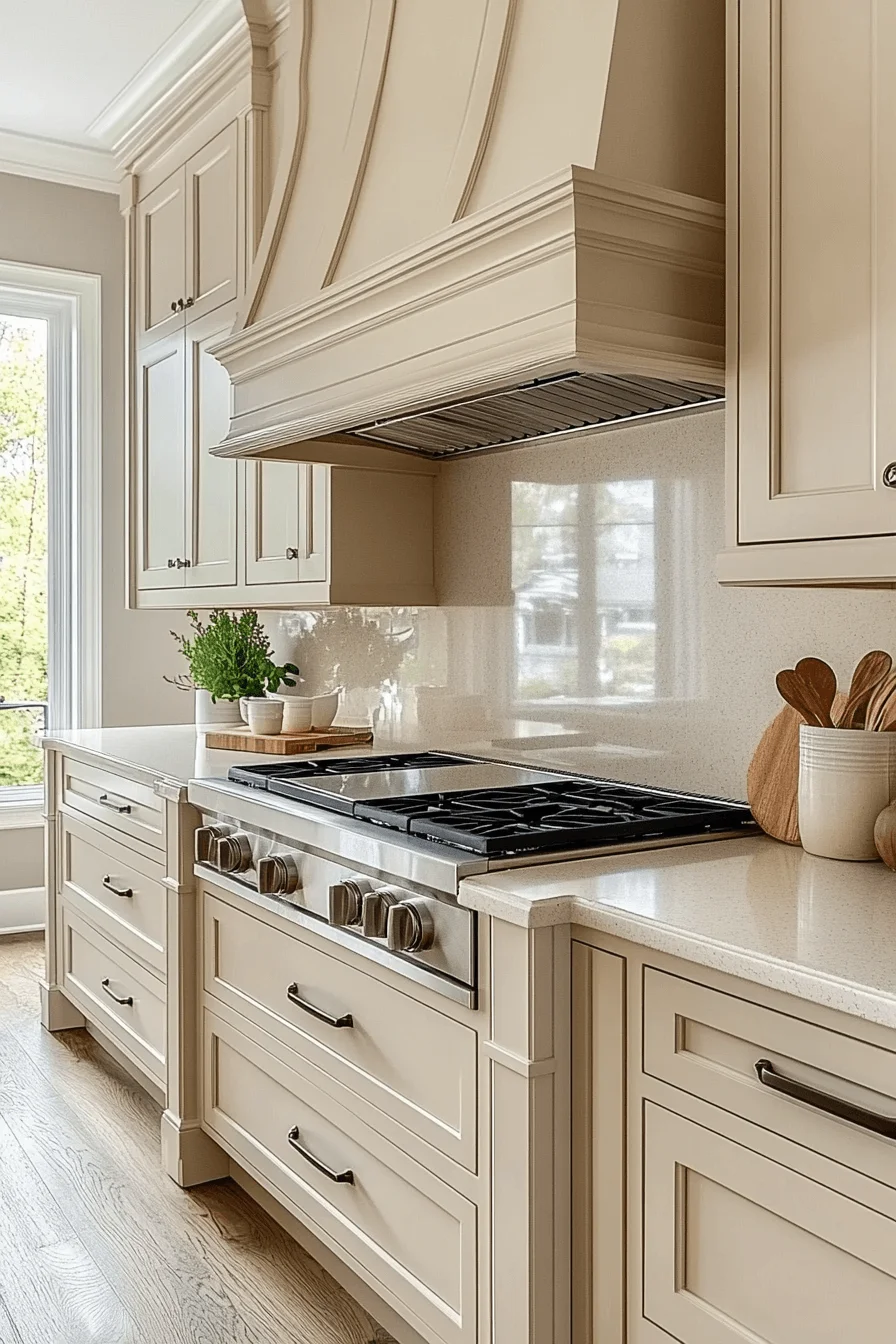 ivory kitchen cabinets