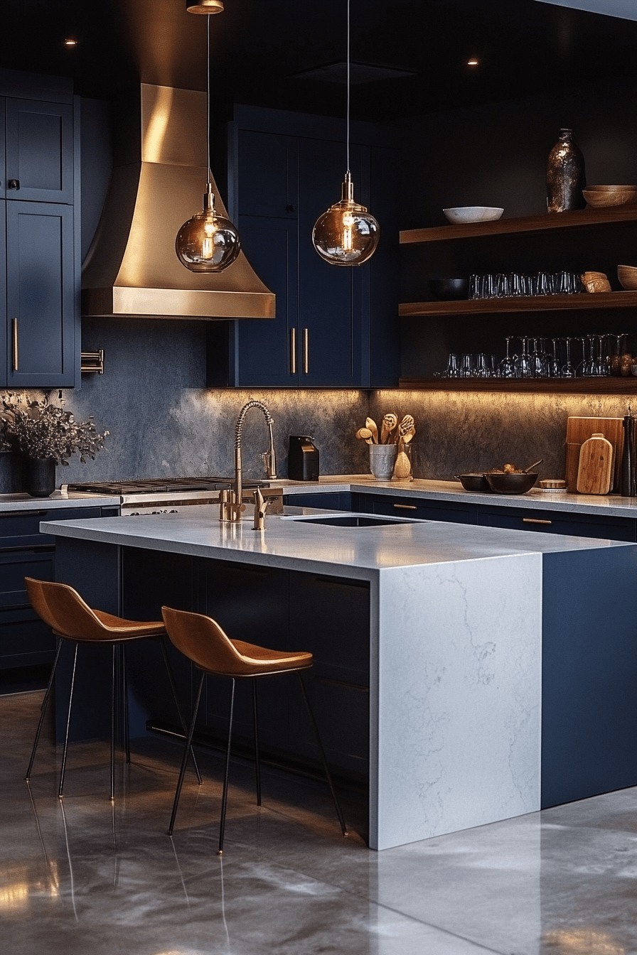 29 Moody Kitchen Designs for a Bold and Inviting Culinary Experience moody kitchen
