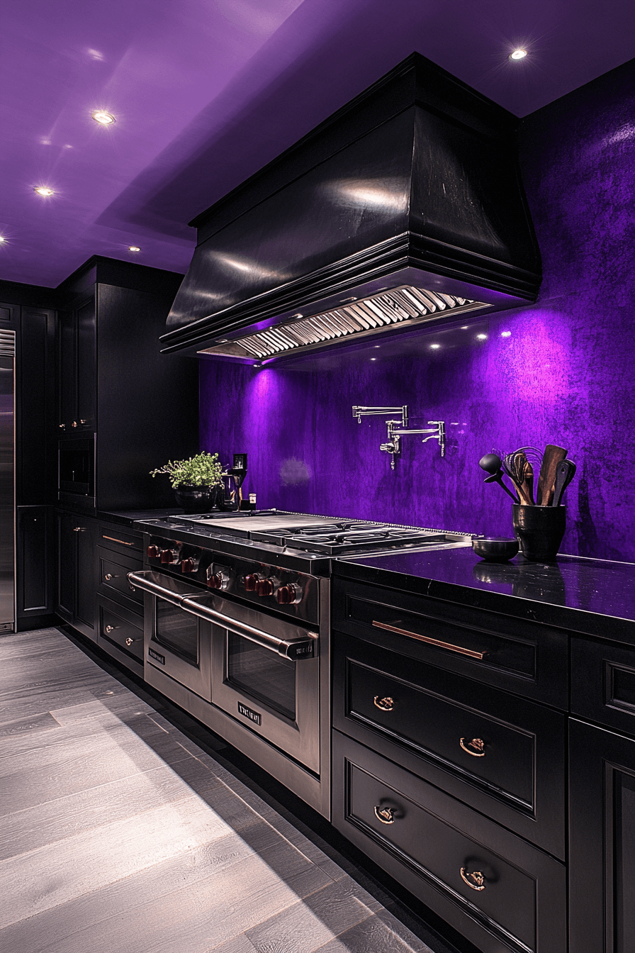 29 Moody Kitchen Designs for a Bold and Inviting Culinary Experience moody kitchen