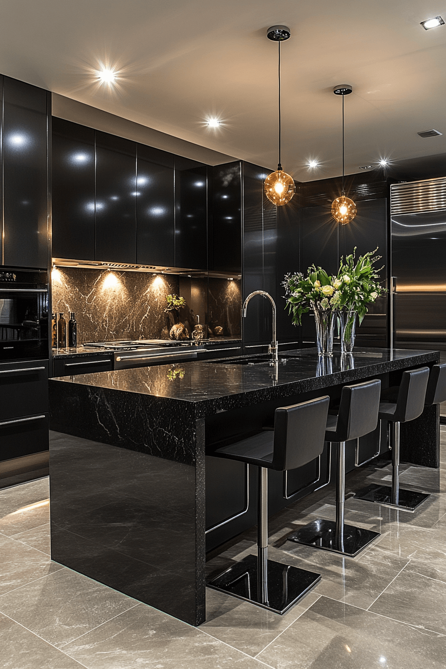 29 Moody Kitchen Designs for a Bold and Inviting Culinary Experience moody kitchen