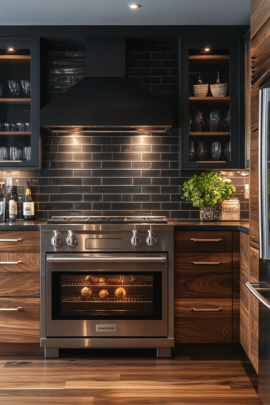 29 Moody Kitchen Designs for a Bold and Inviting Culinary Experience moody kitchen