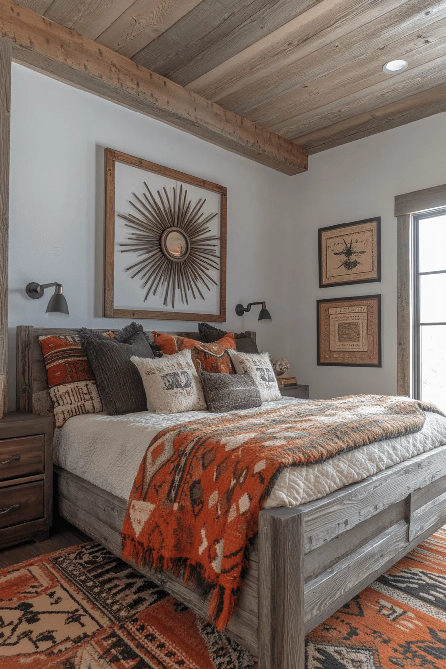 modern cowboy western bedroom ideas