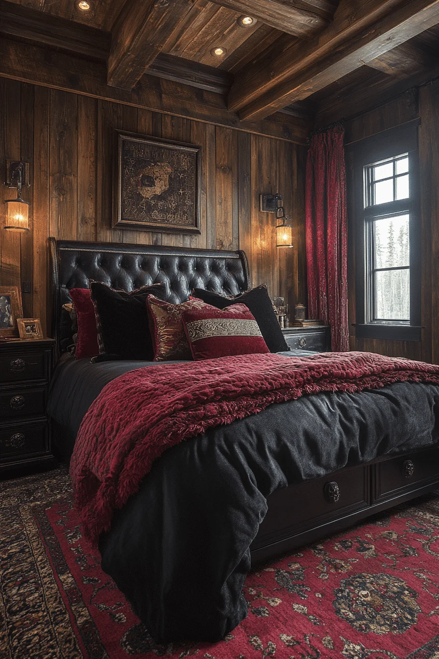bold western bedroom ideas