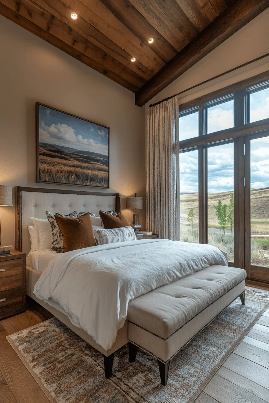 big sky western bedroom ideas