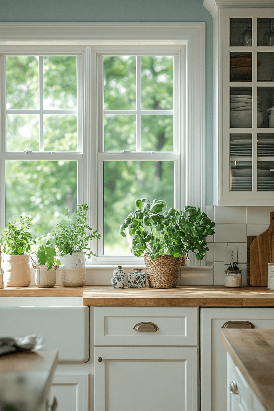 white shaker kitchen cabinets