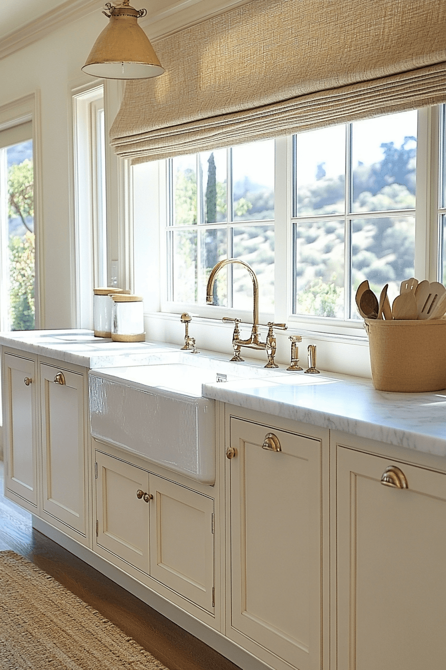 white shaker kitchen cabinets