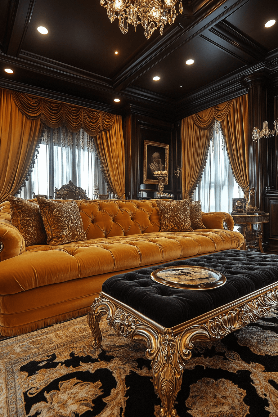 rust couch living room ideas