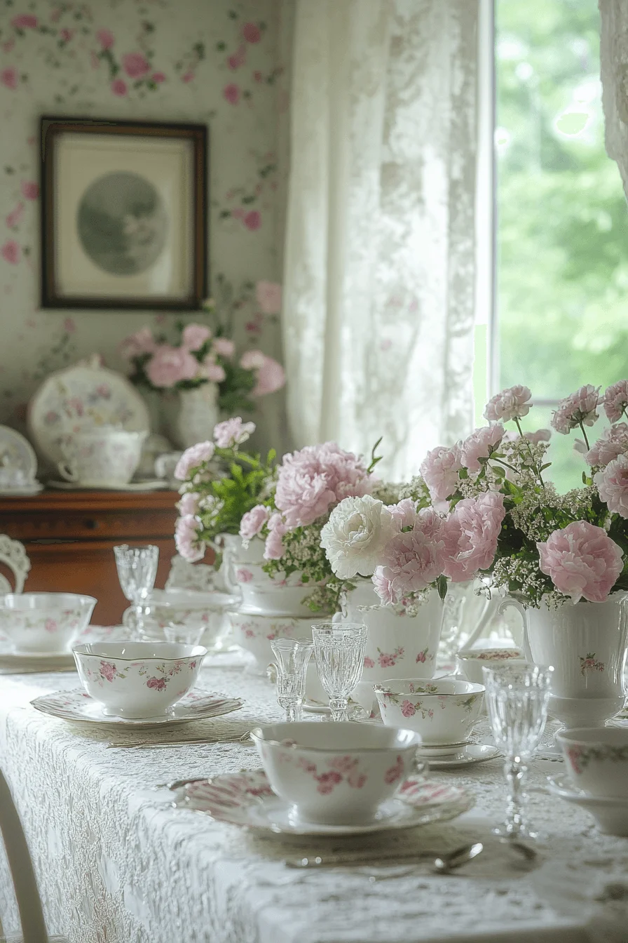 granny chic decor