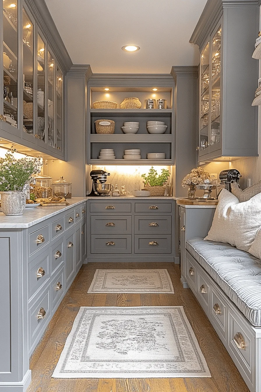 granny chic kitchen