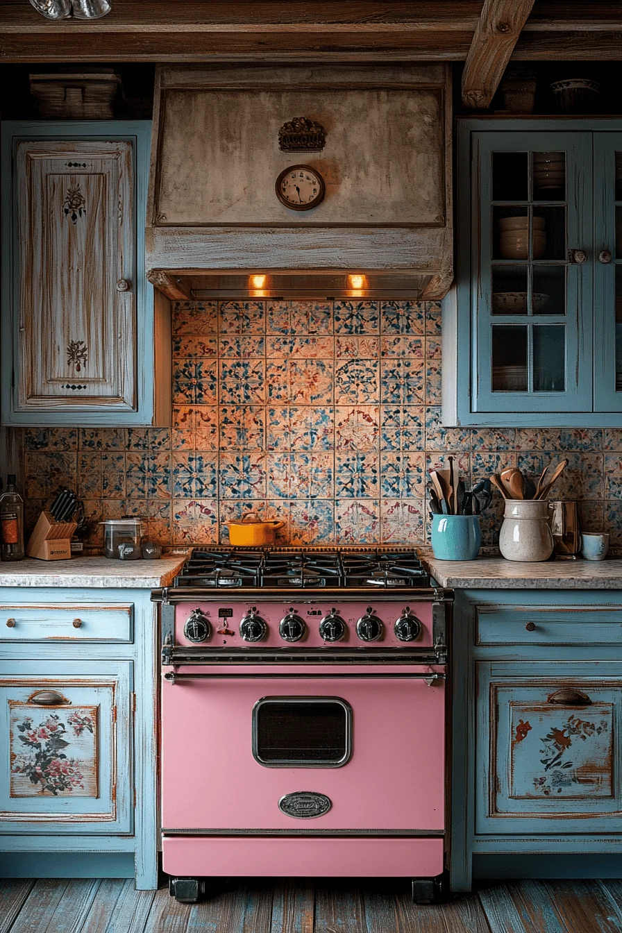 granny chic kitchen