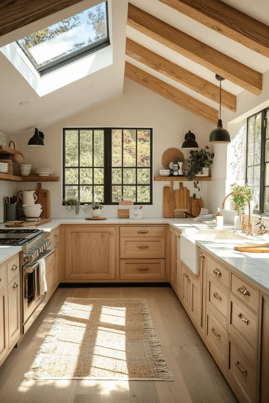 granny chic kitchen