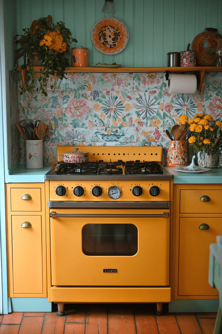 granny chic kitchen
