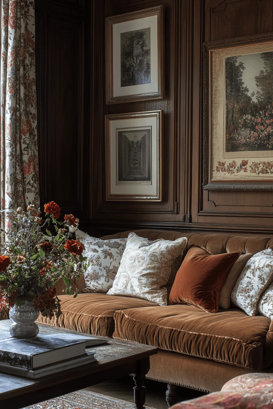 29 Granny Chic Living Room Decor Styles Filled with Charm and Cozy Joy 9 granny chic decor living room