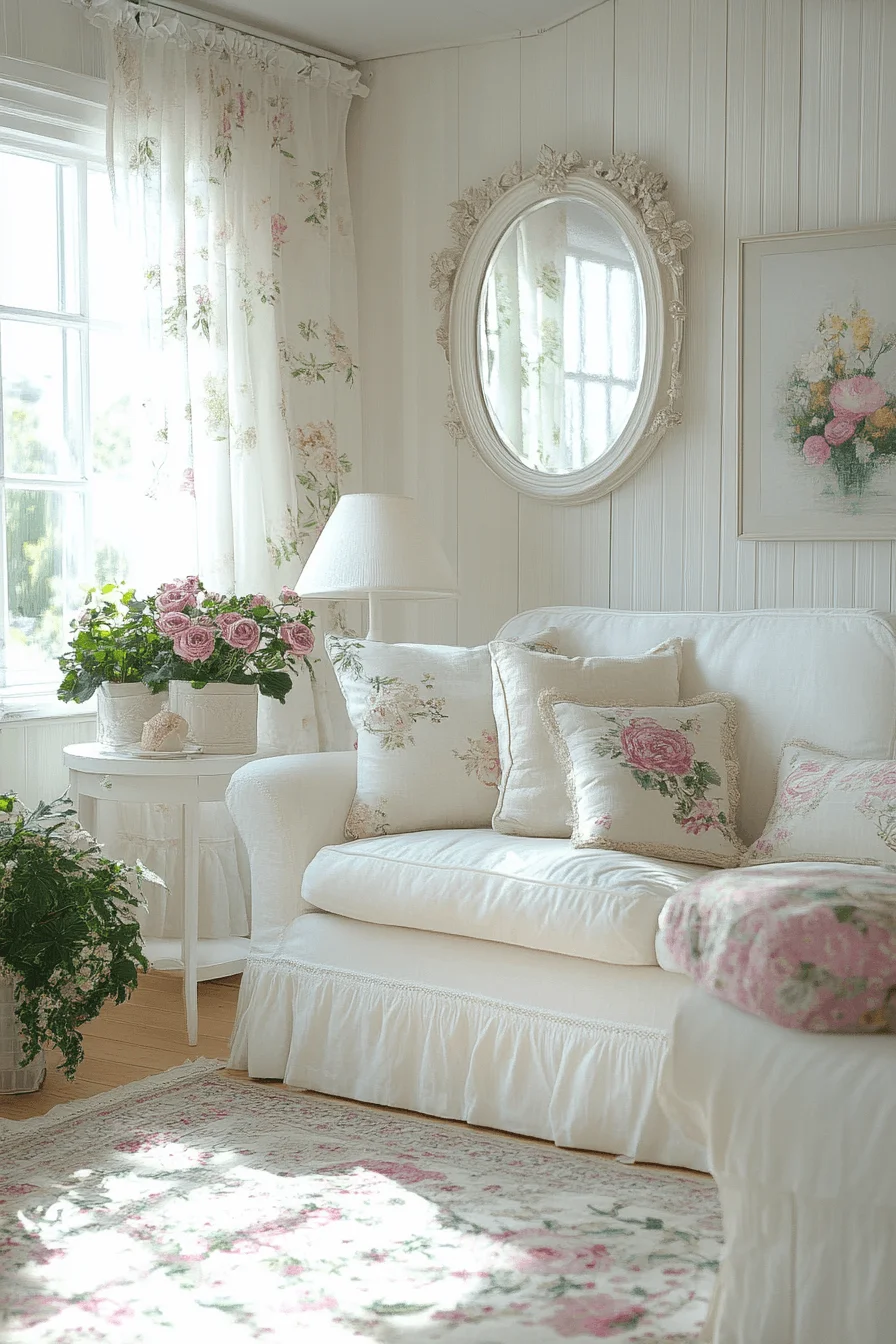 29 Granny Chic Living Room Decor Styles Filled with Charm and Cozy Joy 10 granny chic decor living room