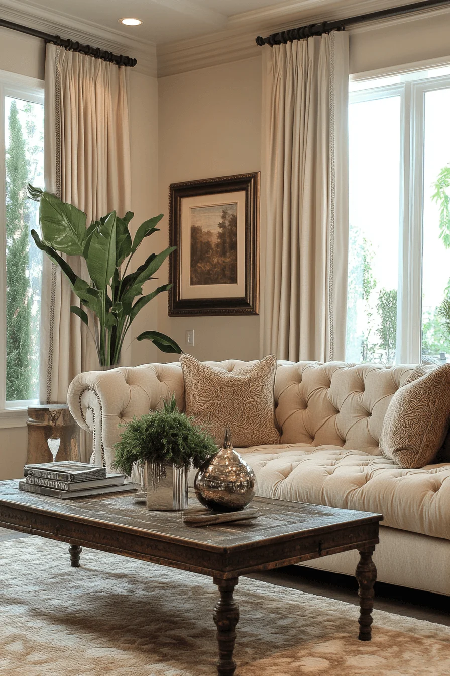 29 Granny Chic Living Room Decor Styles Filled with Charm and Cozy Joy 11 granny chic decor living room