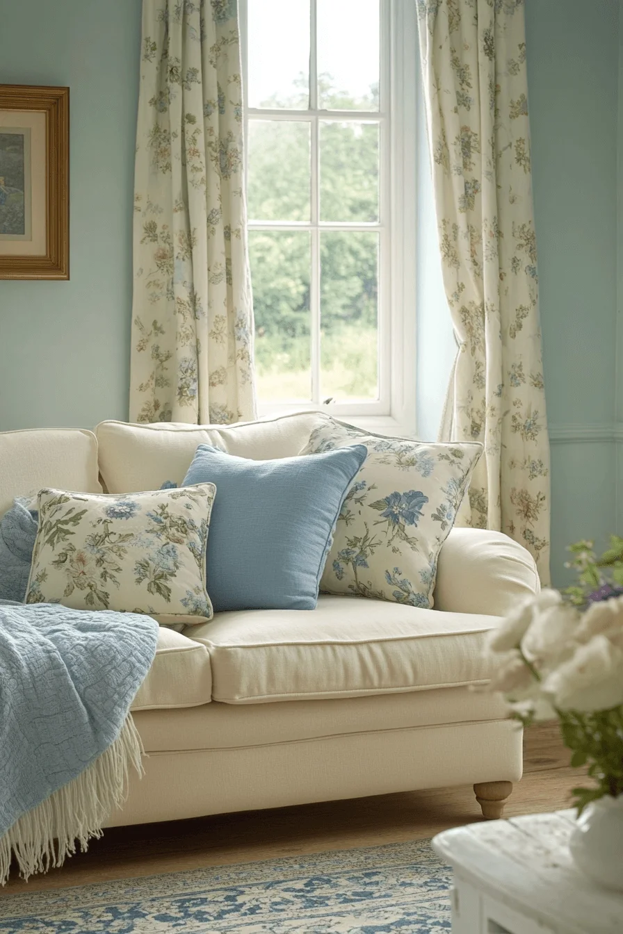 29 Granny Chic Living Room Decor Styles Filled with Charm and Cozy Joy 15 granny chic decor living room