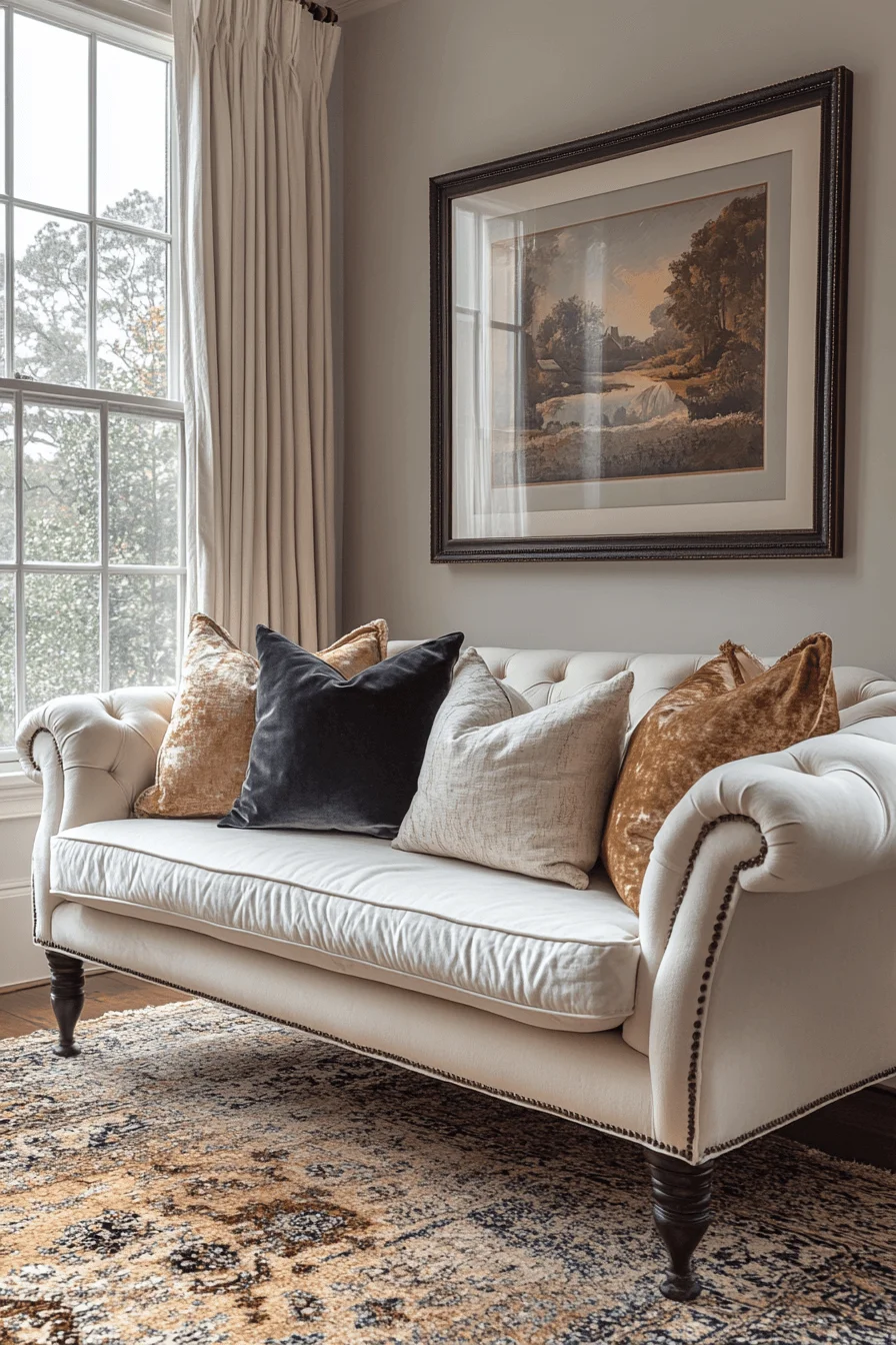 29 Granny Chic Living Room Decor Styles Filled with Charm and Cozy Joy 19 granny chic decor living room