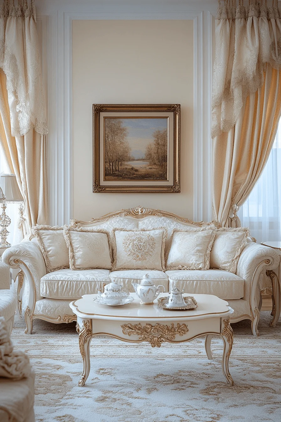 29 Granny Chic Living Room Decor Styles Filled with Charm and Cozy Joy 20 granny chic decor living room