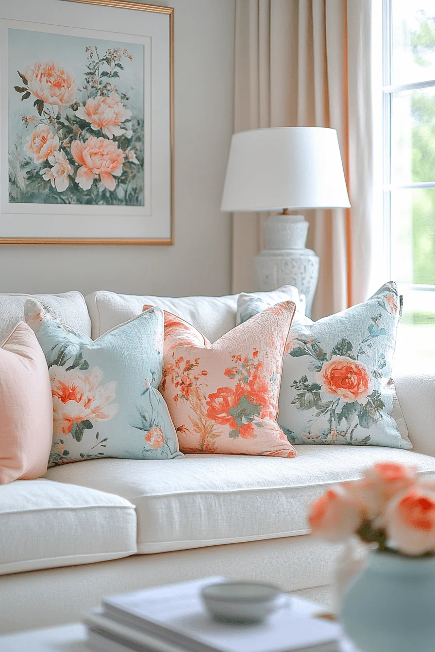 29 Granny Chic Living Room Decor Styles Filled with Charm and Cozy Joy 26 granny chic decor living room