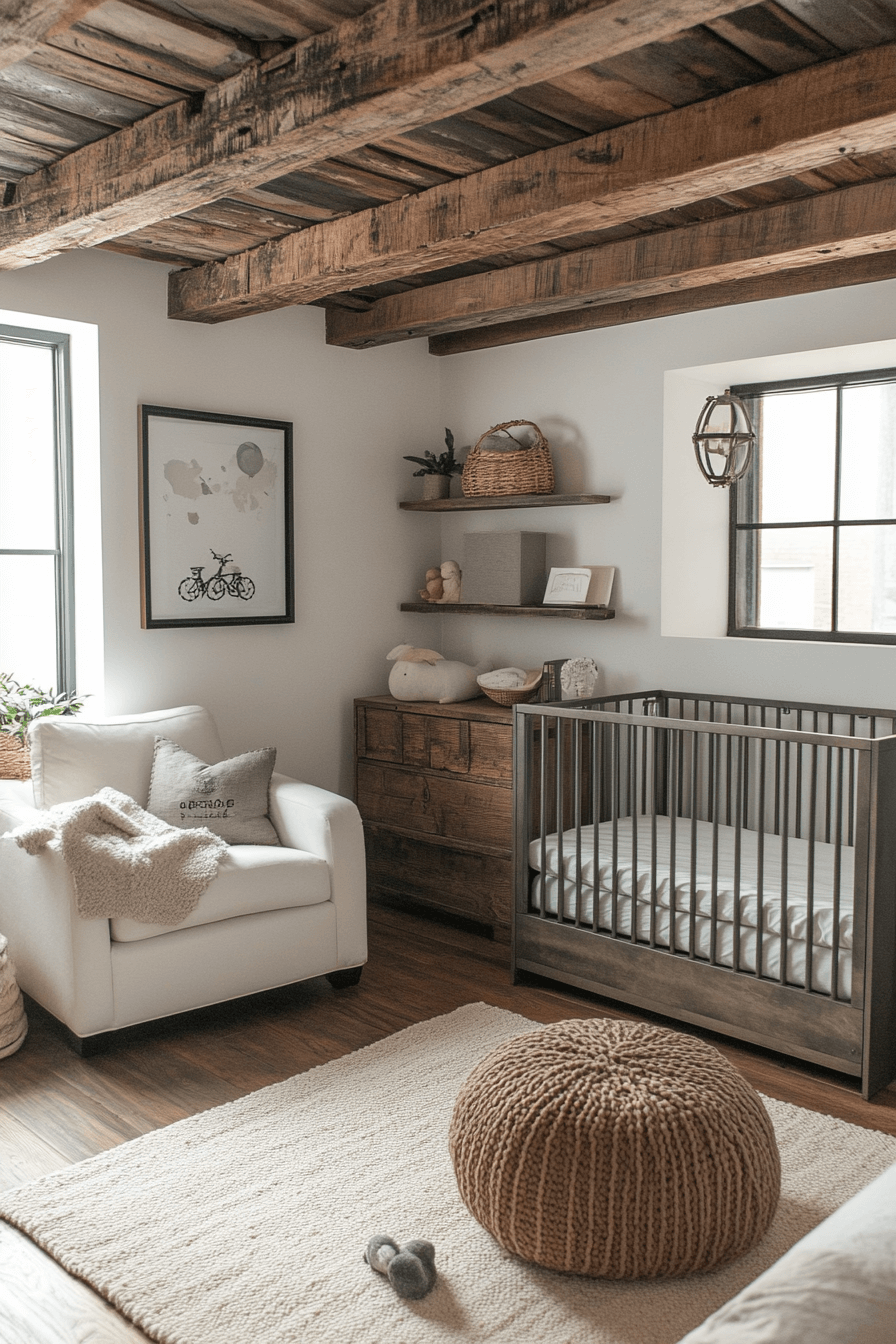 29 Industrial Chic Baby Room Ideas for a Unique and Trendy Baby Space Industrial Chic Baby Room