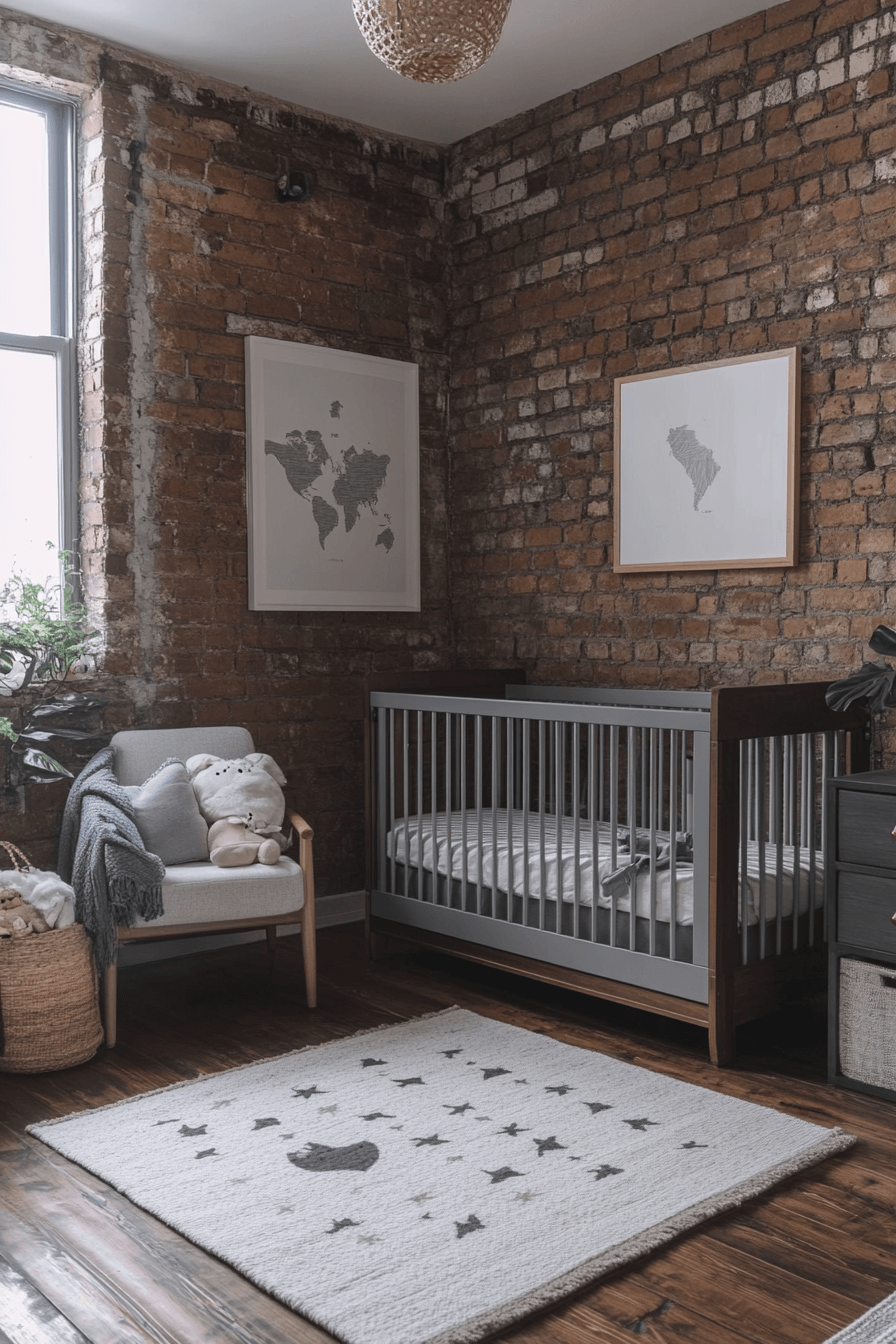 29 Industrial Chic Baby Room Ideas for a Unique and Trendy Baby Space Industrial Chic Baby Room