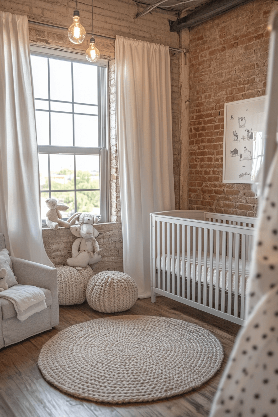 29 Industrial Chic Baby Room Ideas for a Unique and Trendy Baby Space Industrial Chic Baby Room