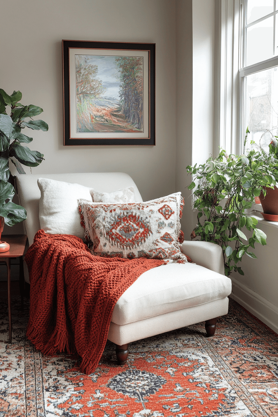 granny chic decor living room