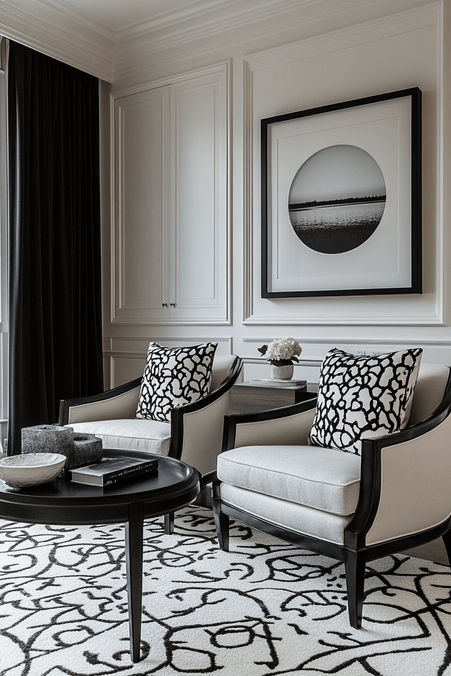 granny chic decor living room