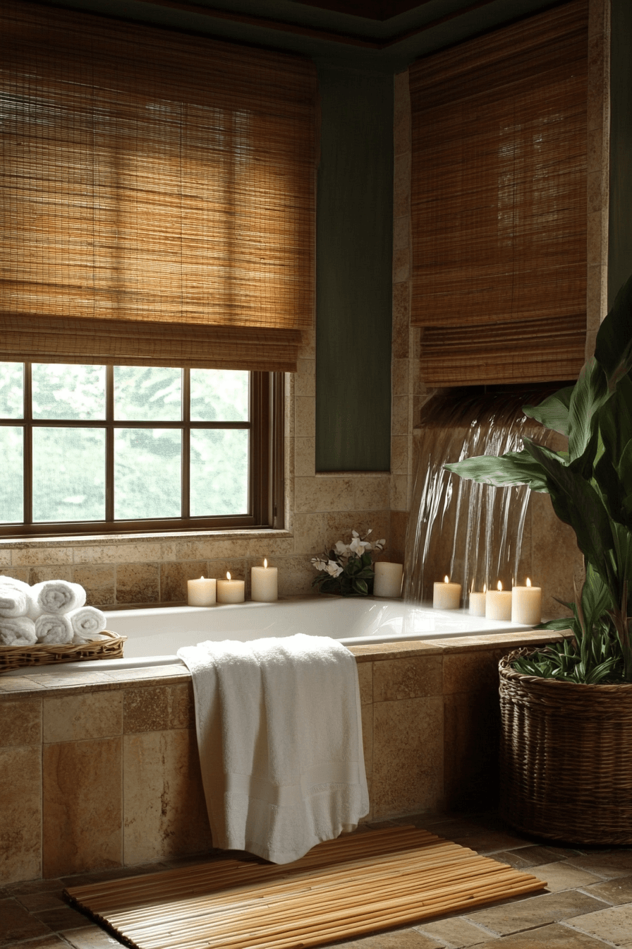 granny chic bathroom