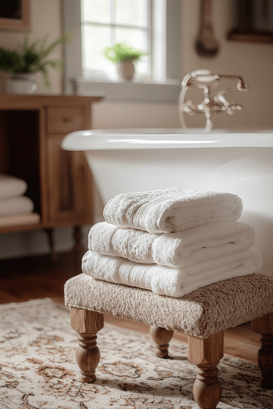 granny chic bathroom