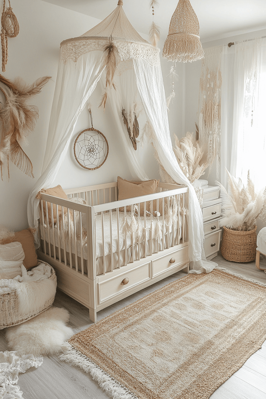 29 Boho Baby Room Ideas to Create a Cozy and Free-Spirited Nursery Boho Baby Room