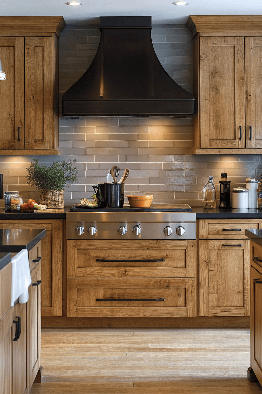 natural maple kitchen cabinets