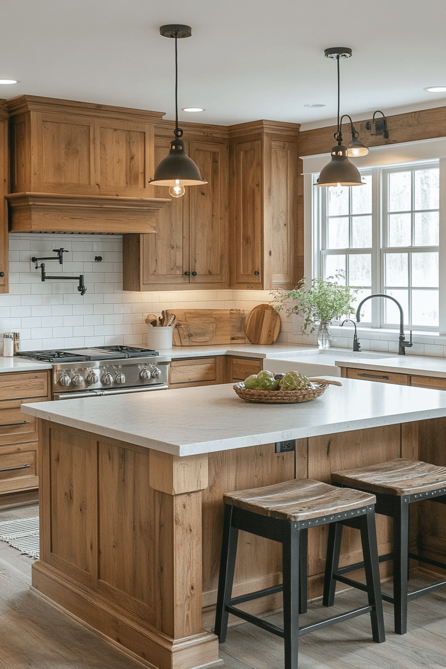 natural maple kitchen cabinets