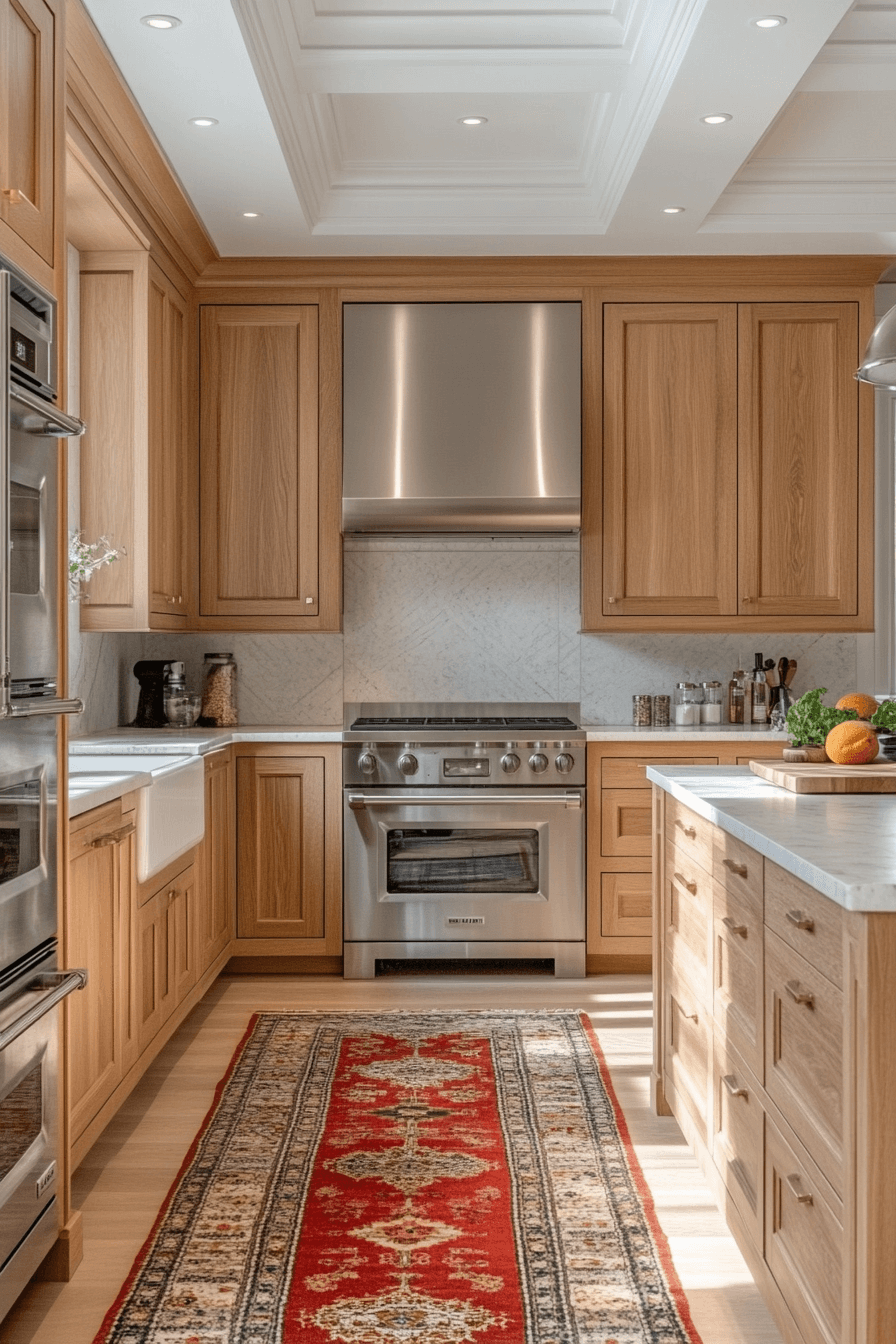 natural maple kitchen cabinets