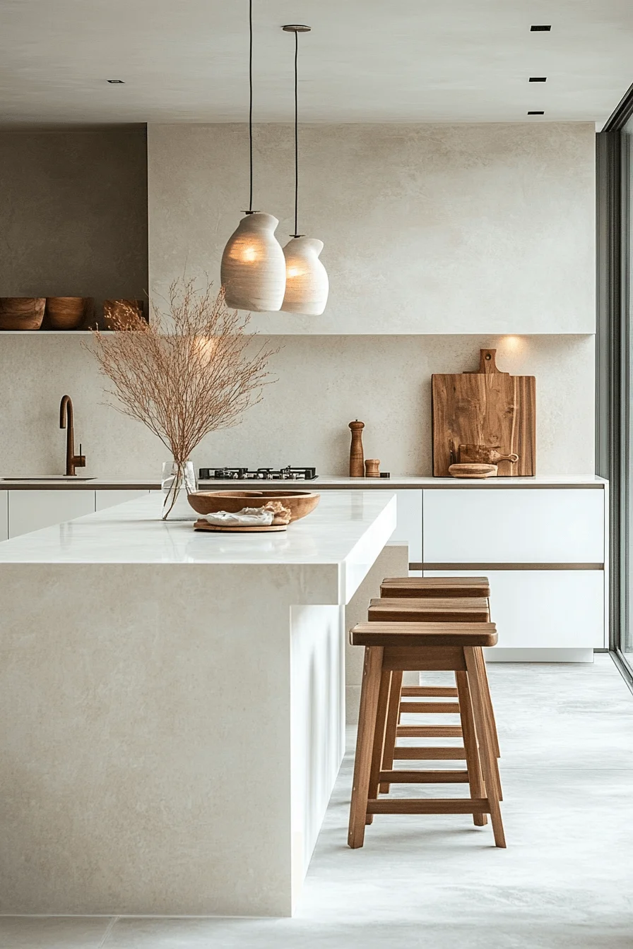 29 Japandi Style Kitchen Ideas That Bring Calm, Joy, and Everyday Beauty 12 japandi style kitchen