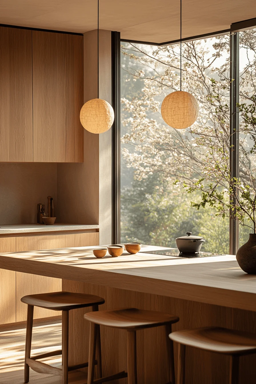 29 Japandi Style Kitchen Ideas That Bring Calm, Joy, and Everyday Beauty 17 japandi style kitchen